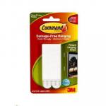 3M Command Picture Hanging Strips Large, White