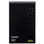 Okin ISNPSC001 Spiral Notepad 127x204mm Soft Cover 100-Page