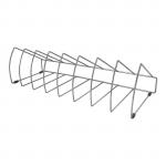 OSC File Rack Triangular - 8 Slots - Metal