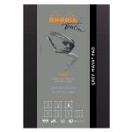 Rhodia C116107C Touch Maya Grey Pad A5 Cross n Dot