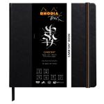 Rhodia C116117C Touch Carb on Black Book 210x210mm Blank