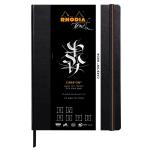 Rhodia C116118C Touch Carb on Black Book A4 Portrait Blank