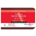 Stillman & Birn C101351LSBC S&B Alpha Sketchbook Softcover White 150g 14x8.9cm 46 Sheets