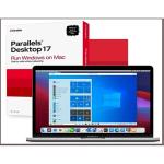Parallels Desktop 17  for Mac (Standard Edition -1 User /1-Year license - Retail Box -M1 Support -Works with Microsoft Windows 11/10/8.1/7