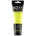 Blockx 60723BXC  Acrylic Tube Fluro Yellow 120ml