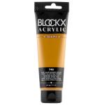 Blockx 60746BXC Acrylic Tube Yellow Ochre (Red Shade) 120ml