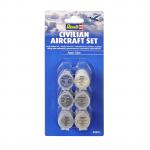 Revell Paint Set for Civilian Airliners - 6 Pieces