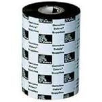 Zebra B3600BK08045 Wax/Resin Ribbon 80mmx450m (3.15inx1476ft) 3600 Standard 25mm (1in) core