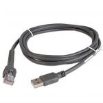 Zebra USB Cable Assembly: 9-Pin Female Straight Scanner Connector 6ft. Straight Cable Motorola Symbol TO BE USED WITH GENERAL PURPOSE FIXED MOUNT SCANNERS