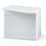 Zebra 104523-111 Premier PVC white card, 30 mil, 500 per box, priced per box.