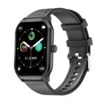 Promate IP67 Smart Watch with Fitness Tracker & Bluetooth - Black 2.01" HD Display - Up to 15 Days Battery Life - Heart Rate/Step/Sleep Tracker - Built-in Games - 200+ Customized Watch Faces.