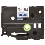 Brother TZE561 Black on Blue 36mm standard Laminated tape