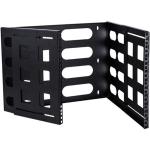 Dynamix DWC-0210-8U 8RU 19" Wall Mount Foldable Bracket - Includes Top & Bottom Covers - Adjustable Depth up to 400mm - Max Load 12Kgs - Dimensions 494x360 (WxH) - Adjustable arms 236 to 400mm - Colour Black