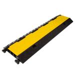 Dynamix FCP-3CH-1000 Floor Cable Protector - 3-Channel - Max Load 10 Tons - 1000mm Heavy Duty - Installation Lid - Outer Dims 1000x300x50mm - Channel Dims 30x35mm - Weight 8.5kg