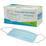 Dynamix MSK-3PLY-DSP-50 Disposable 3PLY Face Mask - 50pcs Earloop with Adjustable Nose Bridge Non-Medical, Soft, Comfortable & Non-irritating. Each Box Contains 50 Masks.