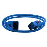 Enlogic ENl-EP8712Bs Locking power cord C19-C20, 0.6m length, blue (single)
