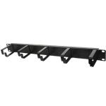 RackPower CM016 1RU Cable Manager - Metal  C clips