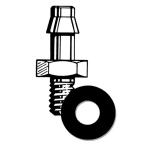 Du-Bro - Bolt-on Pressure Fitting - 10-32