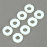 Du-Bro - Nylon Flat Washers - #4 - 8 Washers