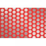 Lanitz Prena Oracover Fun 1 - Fluro Red with Silver Dots - 2m
