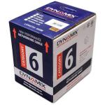 Dynamix C-C6-SLDWHITE 305m Cat6 White UTP SOLID Cable Roll, 250MHz, 23AWGx4P, PVC Jacket. Supplied on Plastic Reel in Box