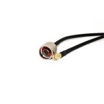 N-Type Male to SMA-Male 20M LLC240 50 Ohm RBI Coax Pigtail