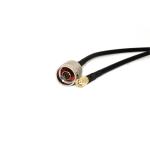 N Male to SMA Male Coaxial Cable - 20m LLC240 - RBI - 50 Ohm