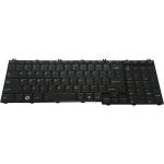 Toshiba Satellite C650 C655 C660 L650 L670 L675 L750 L770 US Non-Backlit Keyboard (with Black Frame), PN: 9Z.N4WGV.10U PK130CK1C04