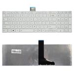 Toshiba Satellite C850 C850D C855 C855D L850 L850D L855 US Non-Backlit Keyboard (White, with Chocolate Buttons)