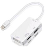 CY DP-082 Mini Display Port V1.2 Male To VGA HDMI 4k x 2k  DVI Female 3 in 1 Converter Adapter
