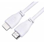 Raspberry Pi Official White HDMI Cable 1m Male to Male HDMI 2.0 with Ethernet and Audio Return Channel Support 3D, 4K, 2160P/60Hz and X.V.colour