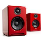 AUDIOENGINE A2+ Wireless Desktop Speakers - Hi-Gloss Red