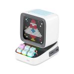 DIVOOM Ditoo Plus LED Bluetooth Speaker , Pixel Art Display, Game Console, White, Design Your Own Artwork