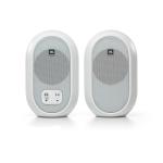 JBL 104-BT Compact Powered Reference Desktop Speaker Set with Bluetooth - White