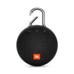 JBL Clip3 Rugged Bluetooth Speaker - Black - IPX7 waterproof & durable with integrated carabiner