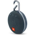 JBL Clip3 Portable Bluetooth Speaker - Blue - Waterproof & durable with integrated carabiner