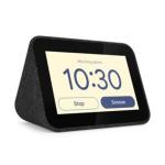 Lenovo Smart Clock 2 Black with Google Assistant, 4" Touch Screen
