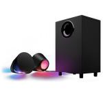 Logitech G560 2.1 LIGHTSYNC PC RGB Gaming Speaker, Game Drive RGB Light Integration, 240W Peak Powerful Sound, dts:X Positional Audio, Multiple Connections, USB, Bluetooth Up to 2 Devices, 3.5mm