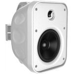 Lumiaudio OWM-5E Audio 5.25" Weather-Resistant 100V Line - IP56 - Outdoor On-Wall Speaker - 60W RMS - White