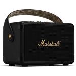 Marshall Kilburn II 36W Wireless Portable Bluetooth Stereo Speaker - Black & Brass - Multi-directional Stereo Sound, Bluetooth 5.0 with AptX, 20+ hours of portable playtime