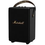 Marshall Tufton 80W Wireless Portable Bluetooth Party Speaker - Black & Brass - Multi-directional Stereo Sound, 20+ hours of portable playtime