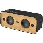 MARLEY Get Together 2 XL 60W Wireless Stereo Portable Bluetooth Speaker - Signature Black - Up to 20 Hours Playtime, Premium Bamboo finish, Built-in power bank, USB-C fast charging, IP65 Water & Dust Resistance