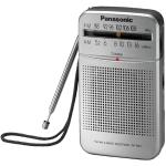 Panasonic RF-P50 Portable FM Radio - Silver - with 3.5mm headphone jack