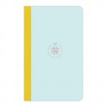 FLEXBOOK 21.00049 Smartbook Notebook Medium Ruled Mint/Yellow