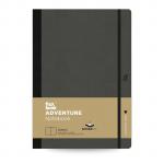 FLEXBOOK 21.00076 Adventure Notebook Large Dotted Off-Black