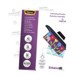 Fellowes 5396403 Laminating Pouches A3 Gloss 80 Micron Pack 25