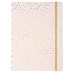 Filofax Notebook A4 Confetti Rose Quartz