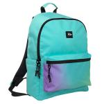 Milan Sunset Series 2-Zip 22L Backpack - Turquoise
