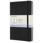 Moleskine ARTQP054  Art Sketchbook Medium Black