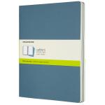 Moleskine CH023B44 Cahier Journal XL Plain Brisk Blue Pack 3